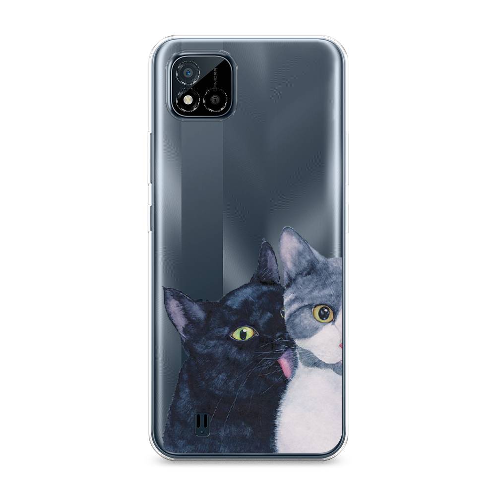 

Чехол Awog на Realme C11 (2021) "Кошачья любовь", Разноцветный, 257550-1
