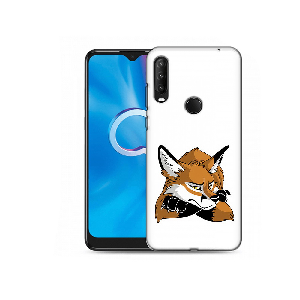

Чехол MyPads Tocco для Alcatel 1SE (2020) 5030D фокс (PT152068.668.660), Прозрачный, Tocco
