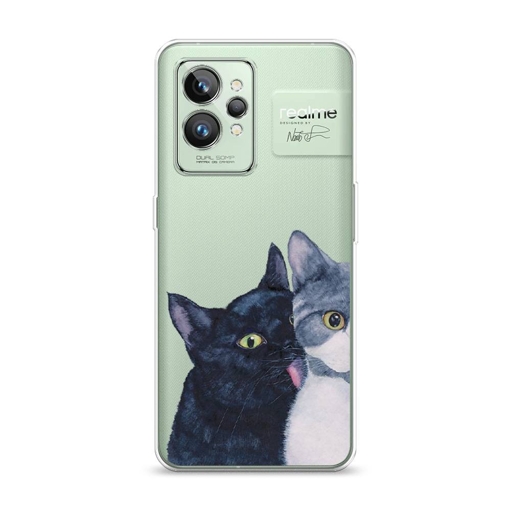 

Чехол Awog на Realme GT 2 Pro "Кошачья любовь", Разноцветный, 258650-1