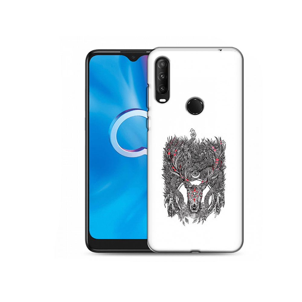 

Чехол MyPads Tocco для Alcatel 1SE (2020) 5030D Дизайнерские_676 (PT152068.668.67), Прозрачный, Tocco