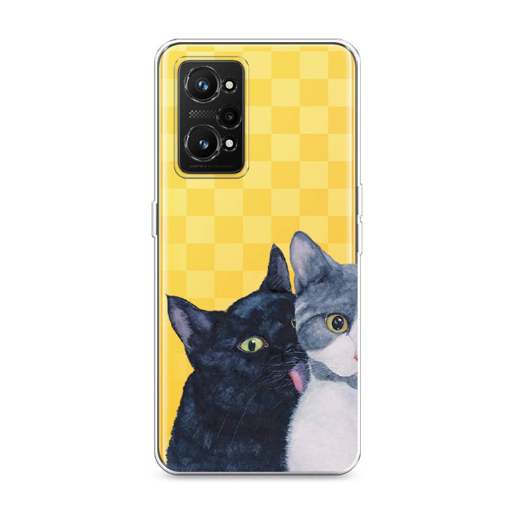 

Чехол Awog на Realme GT Neo 3T "Кошачья любовь", Разноцветный, 2510750-1