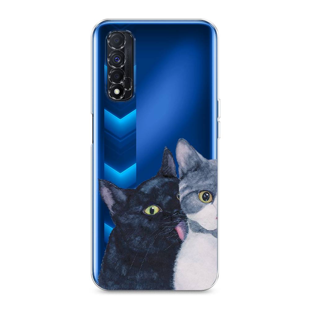 

Чехол Awog на Realme Narzo 30 4G "Кошачья любовь", Разноцветный, 257650-1