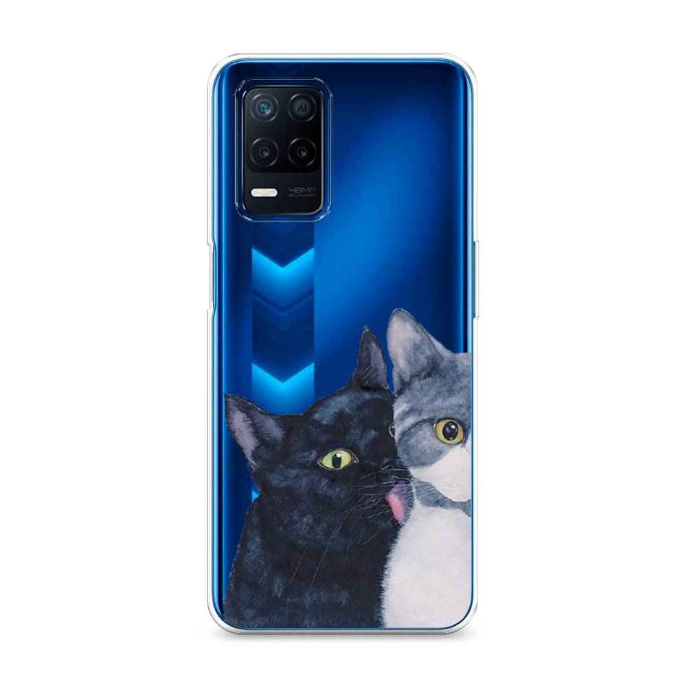 

Чехол Awog на Realme 8 5G/Narzo 30 5G "Кошачья любовь", Разноцветный, 257150-1