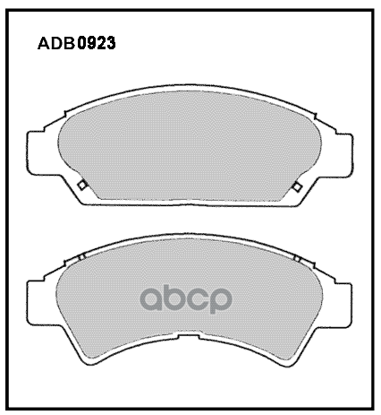 

Колодки Дисковые Передние Toyota Camry Sv30 90-94 ALLIED NIPPON ADB0923 Adb 0923