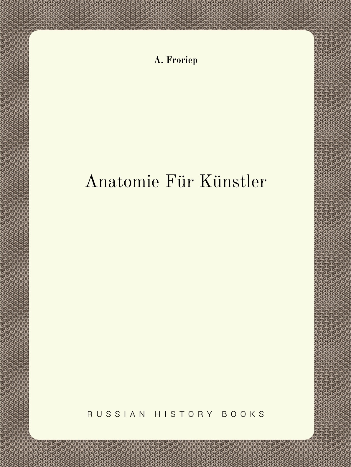 

Anatomie Fur Kunstler