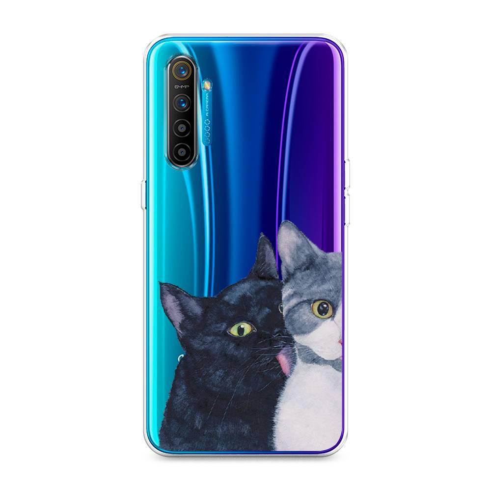 

Чехол Awog на Realme XT "Кошачья любовь", Разноцветный, 251450-1