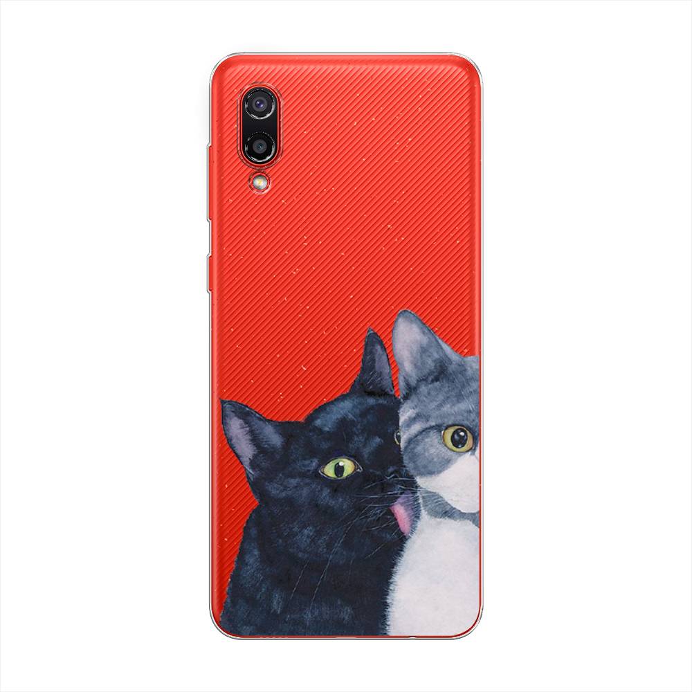 

Чехол Awog на Samsung Galaxy A02 / Самсунг A02 "Кошачья любовь", Разноцветный, 2102550-1