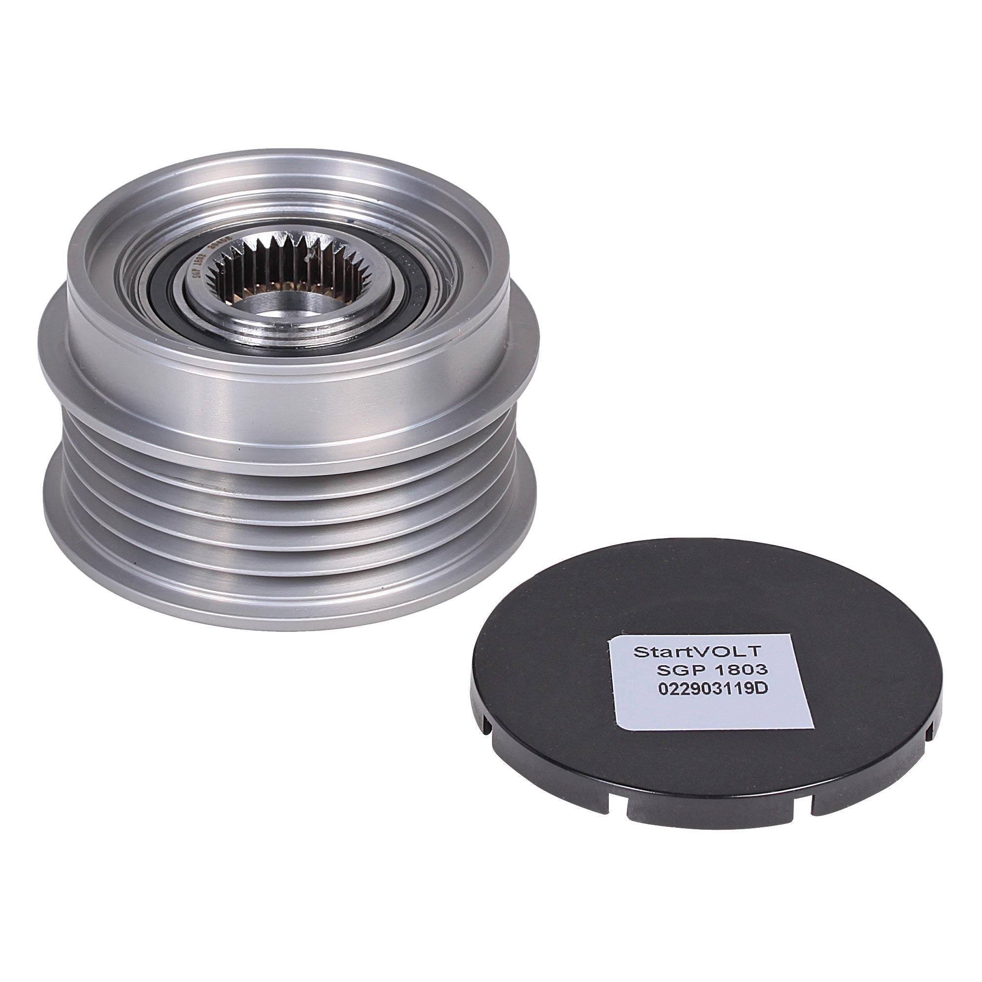фото Шкив с обгонной муфтой генератора vag passat/superb 1.6i/1.8i startvolt sgp 1803