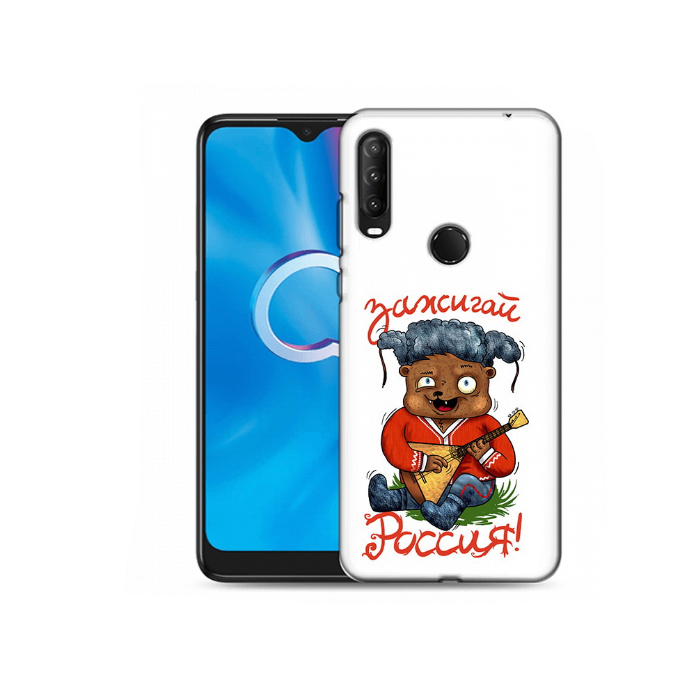 Чехол MyPads Tocco для Alcatel 1SE (2020) 5030D Зажигай Россия (PT152068.668.82)