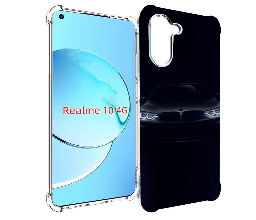 

Чехол Mypads Bmw 1 Мужской Для Realme 10, Прозрачный, Tocco
