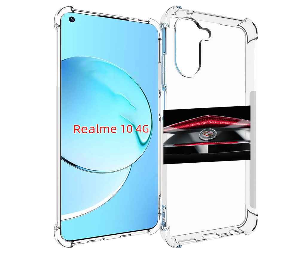 

Чехол MyPads cadillac 3 мужской для Realme 10, Прозрачный, Tocco