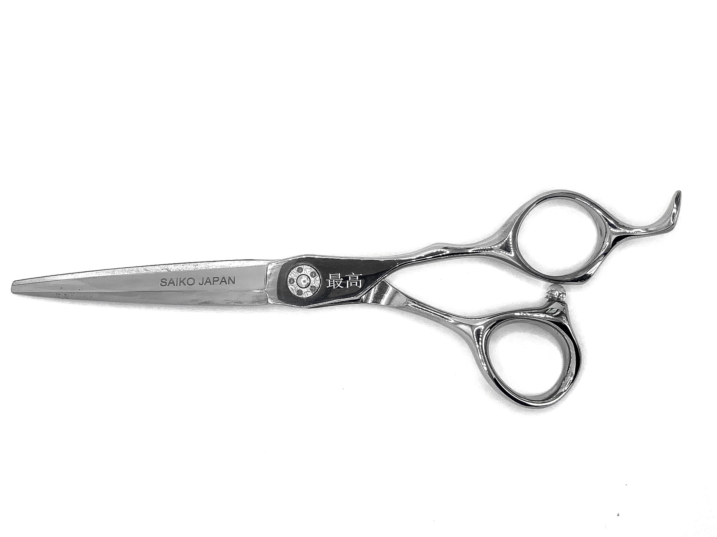 Парикмахерские ножницы прямые SAIKO 404-575 серебряный ключик сказка