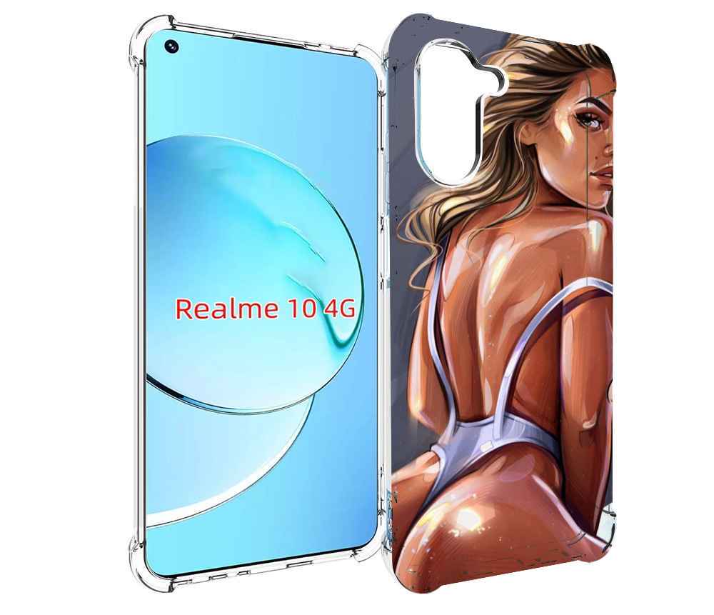 

Чехол MyPads craigos-art для Realme 10, Прозрачный, Tocco