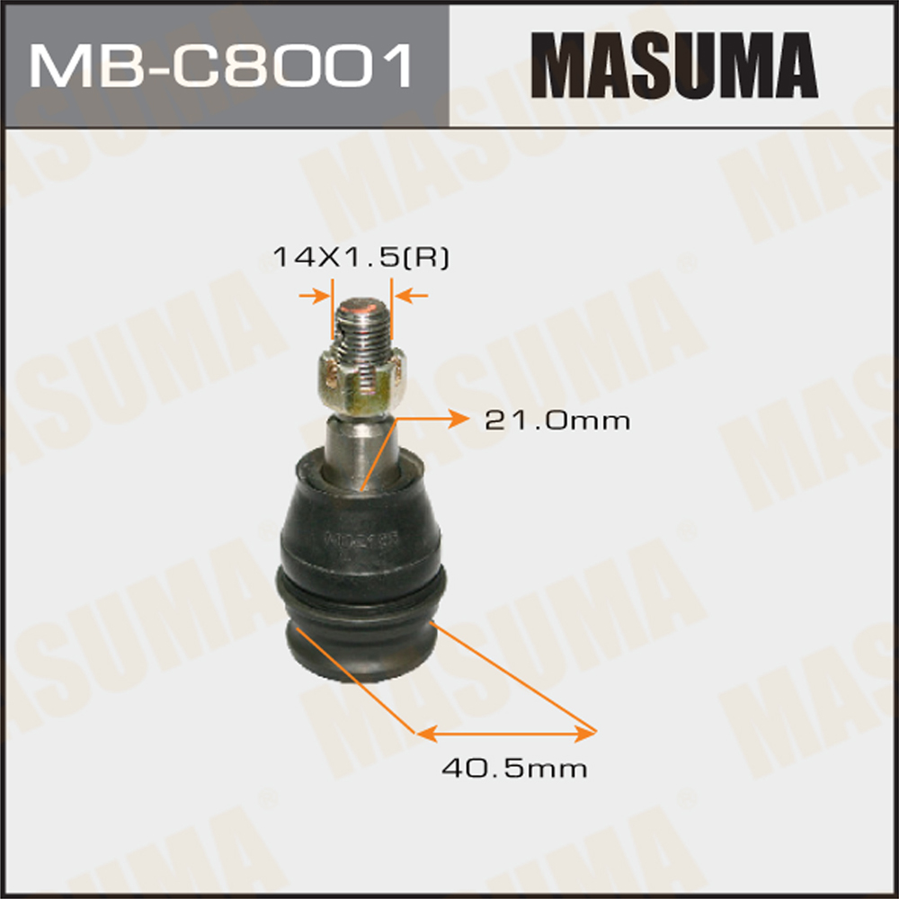 

MASUMA 'MBC8001 Шаровая опора SUBARU B9 TRIBECA 06-> 1шт