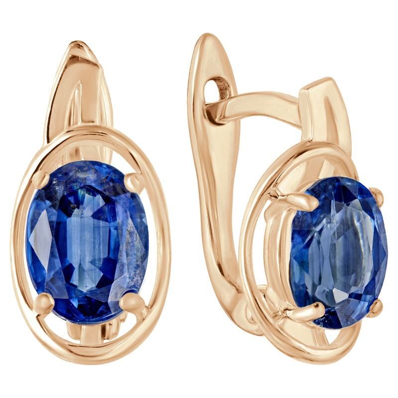 

Серьги из серебра с кианитом LAZURIT-ONLINE 8538PG, 8538PG