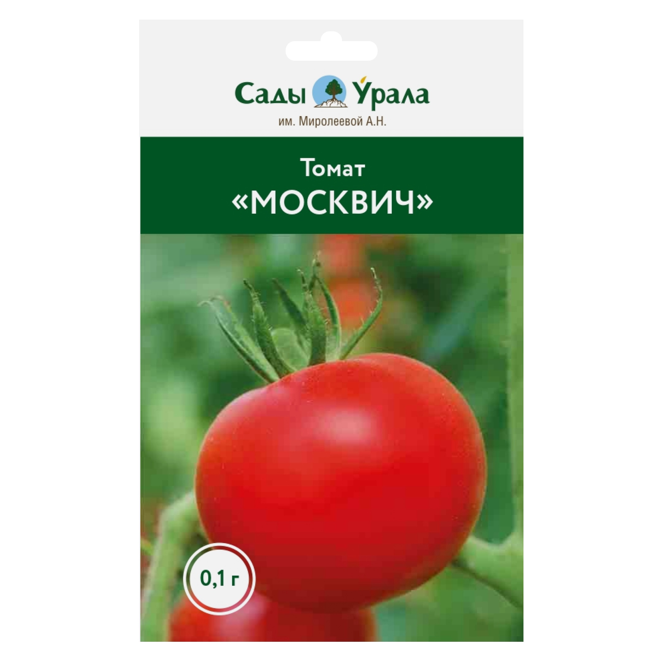 

Семена овощей Томат «Москвич», Сады Урала, 0,1 г, Томат «Москвич»