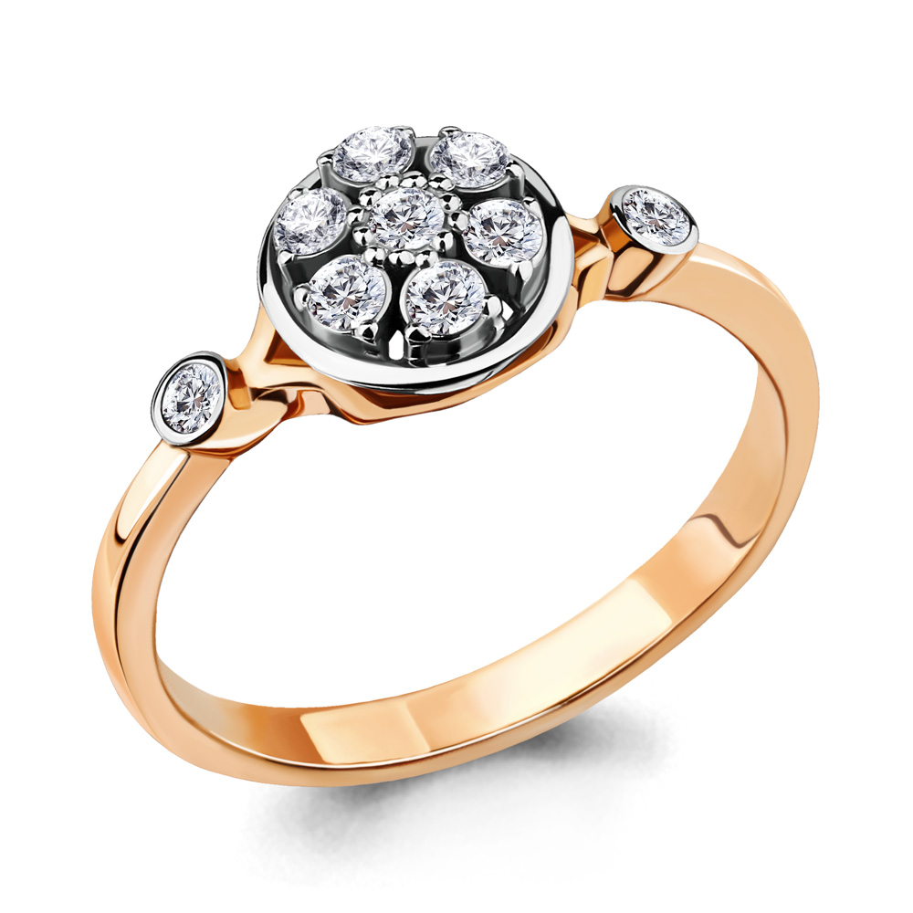 

Кольцо из красного золота с бриллиантом Aquamarine Aquamarine 960105к_585_кз р, 960105к_585_кз