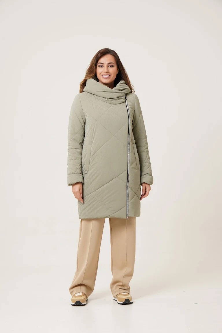 

Пальто женское ZARA 4341812 зеленое S (доставка из-за рубежа), Хаки, 28-3025-31