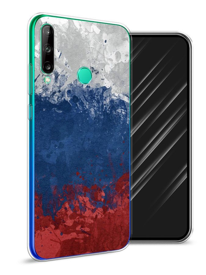 

Чехол Awog на Huawei P40 lite E "Флаг России неровный", Белый;синий;красный, 612450-5