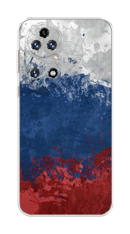 

Чехол Awog на Huawei P50 "Флаг России неровный", Белый;синий;красный, 6104950-5