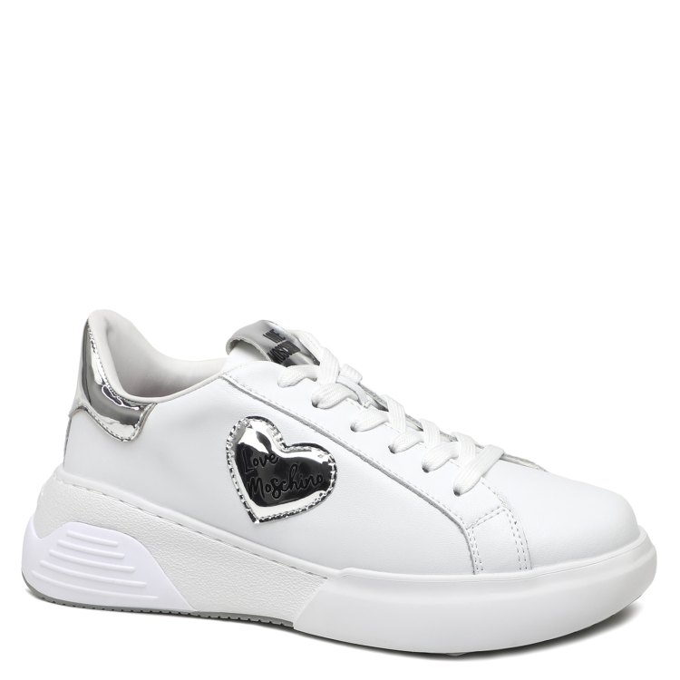 

Кеды женские Love Moschino JA15125G белые 41 EU, Белый, JA15125G
