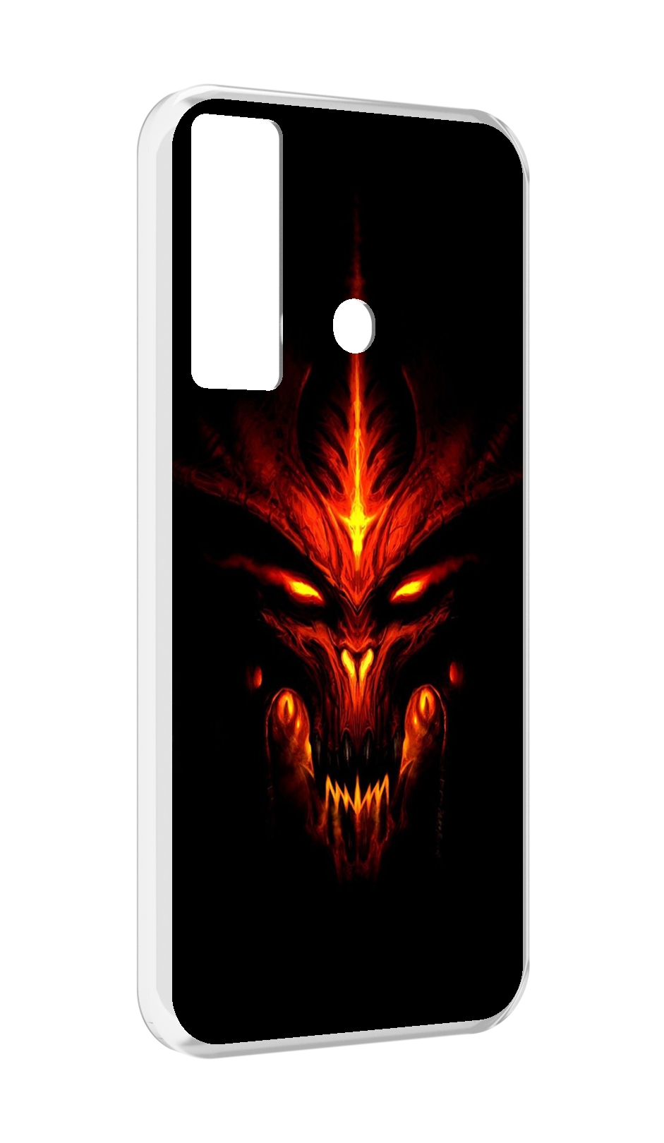 

Чехол Mypads Diablo 3 Для Tecno Camon 17, Прозрачный, Tocco