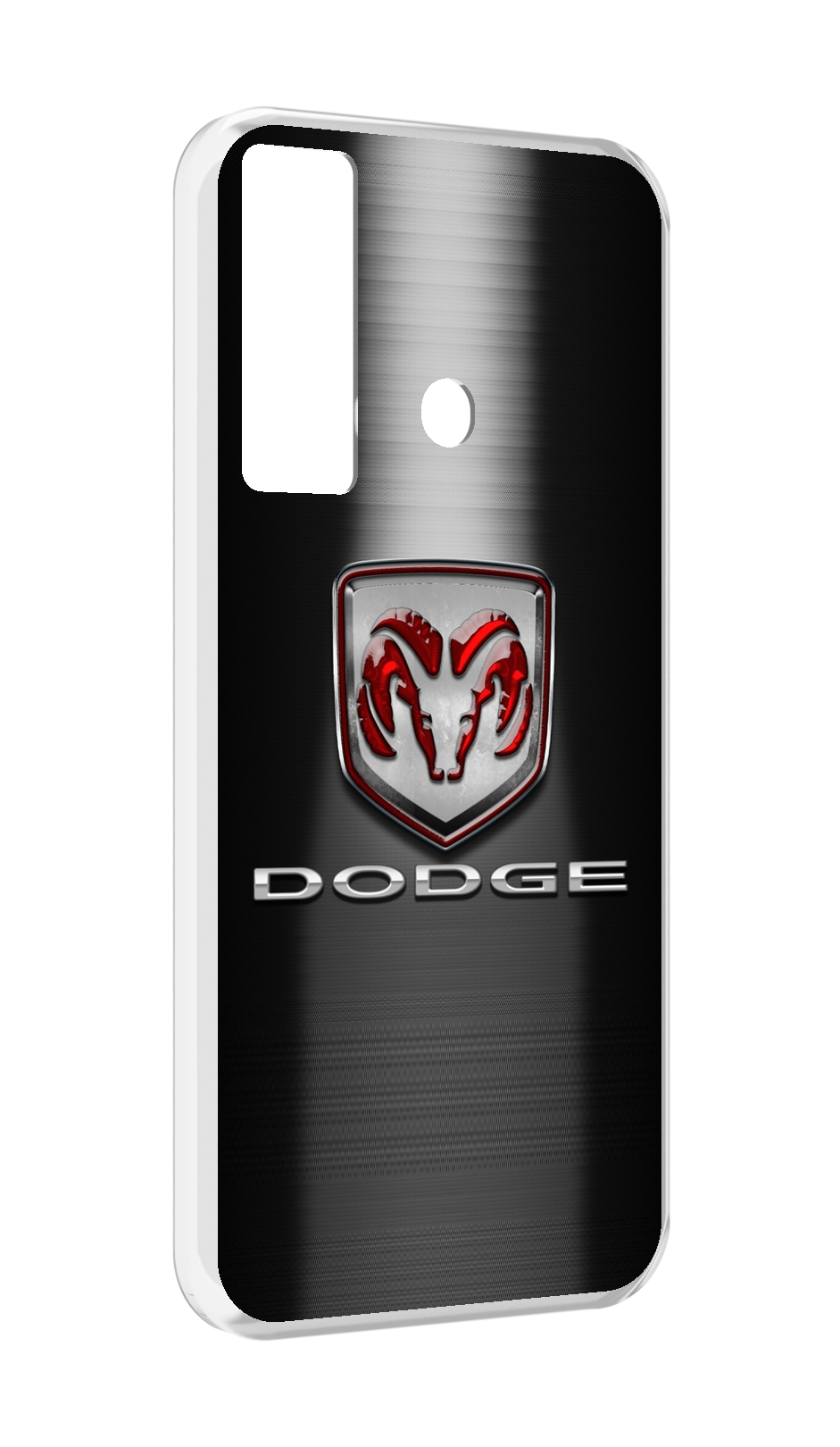 

Чехол Mypads Dodge 1 Мужской Для Tecno Camon 17, Прозрачный, Tocco