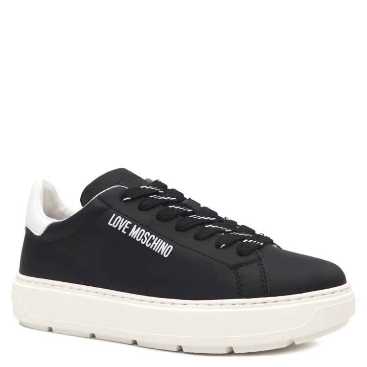 

Кеды женские Love Moschino JA15374G FW23 черные 38 EU, Черный, JA15374G FW23