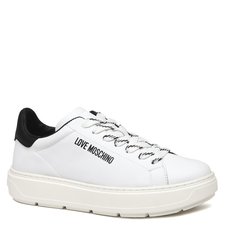 

Кеды женские Love Moschino JA15374G FW23 белые 39 EU, Белый, JA15374G FW23