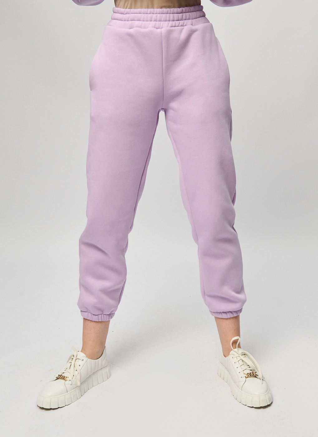 Спортивные брюки женские TANINI 64645 фиолетовые 48 RU