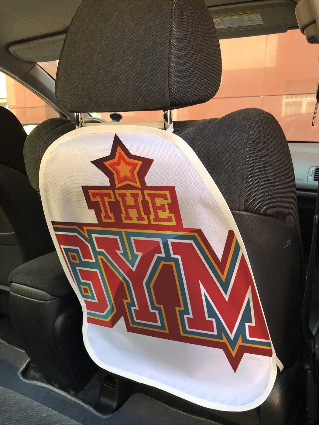 фото Накидка на спинку сиденья joyarty звезда гимнастики, 45х62