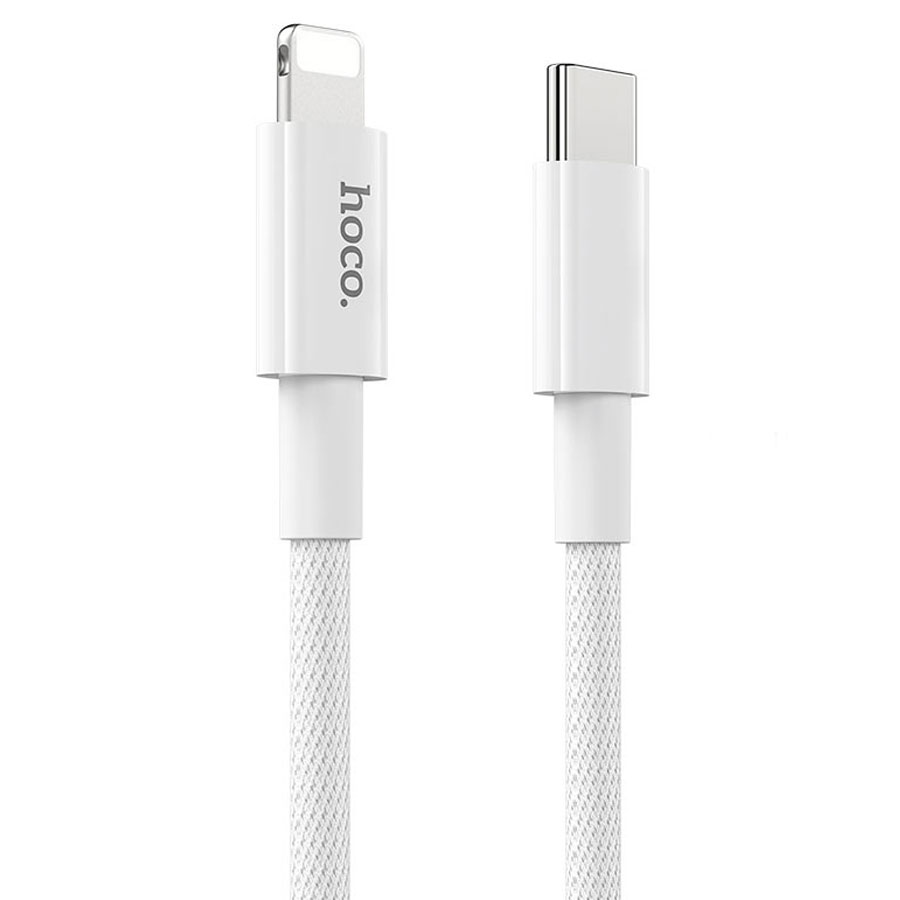 

Кабель Hoco X56 Type-C - Lightning, 3 А, 1 м, белый, X56 New original