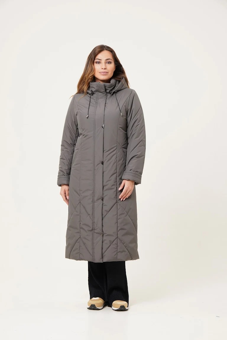 

Пальто женское Maritta 28-3032-10 серое 38 EU, Серый, 28-3032-10