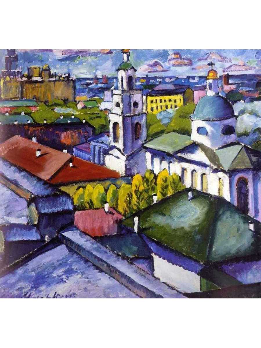 

Постер DRABS A2 Машков Илья Иванович Вид Москвы. Мясницкий район