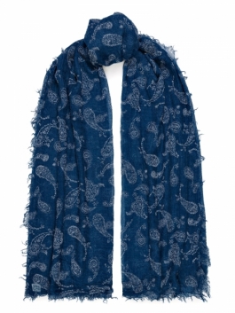 

Палантин женский ELEGANZZA 01-00041379 синий, 100х200 см, 01-00041379