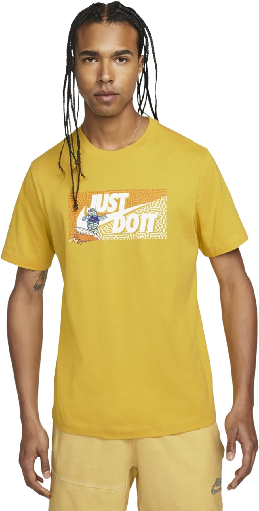 

Футболка мужская Nike DQ1087-709 желтая XL, DQ1087-709