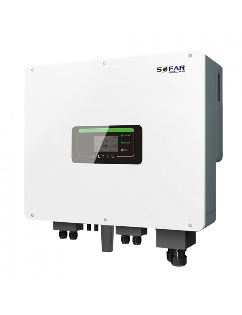 

Гибридный солнечный инвертор SOFAR HYD 6K-3PH, SW101619