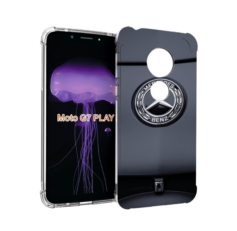 

Чехол MyPads мерседес 7 мужской для Motorola Moto G7 Play, Прозрачный, Tocco