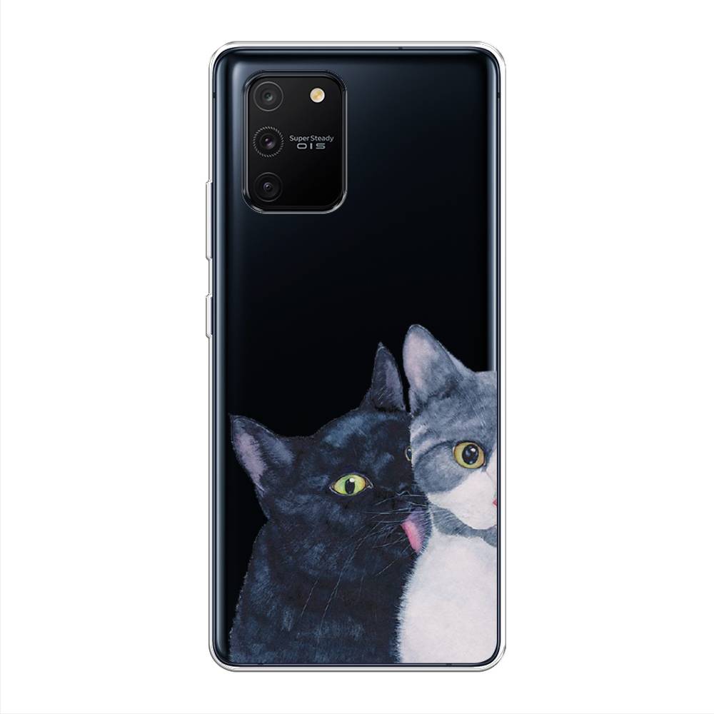 

Чехол Awog на Samsung Galaxy A91/S10 Lite "Кошачья любовь", Разноцветный, 29950-1
