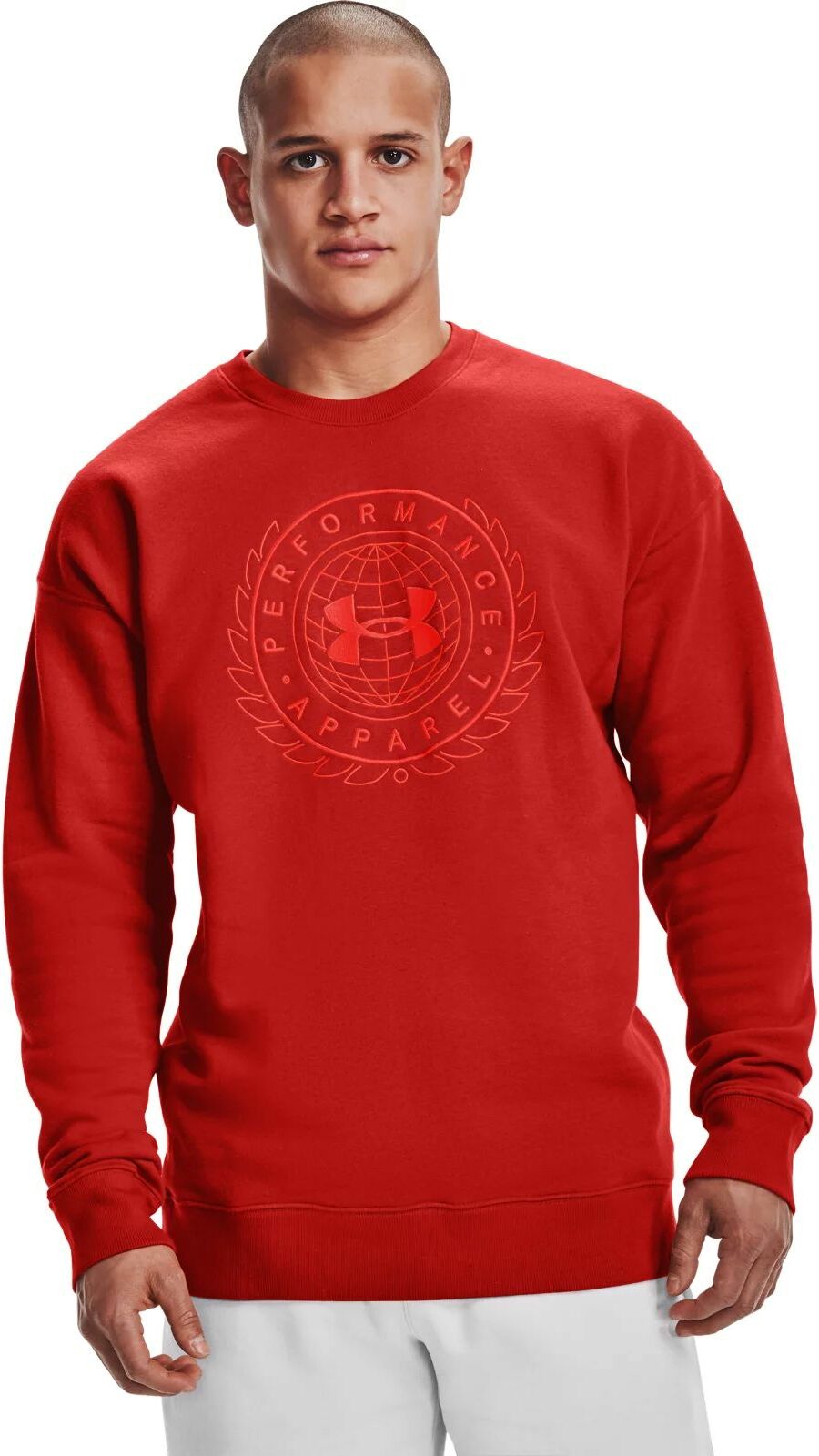 

Свитшот мужской Under Armour 1366298-839 красный XS, 1366298-839