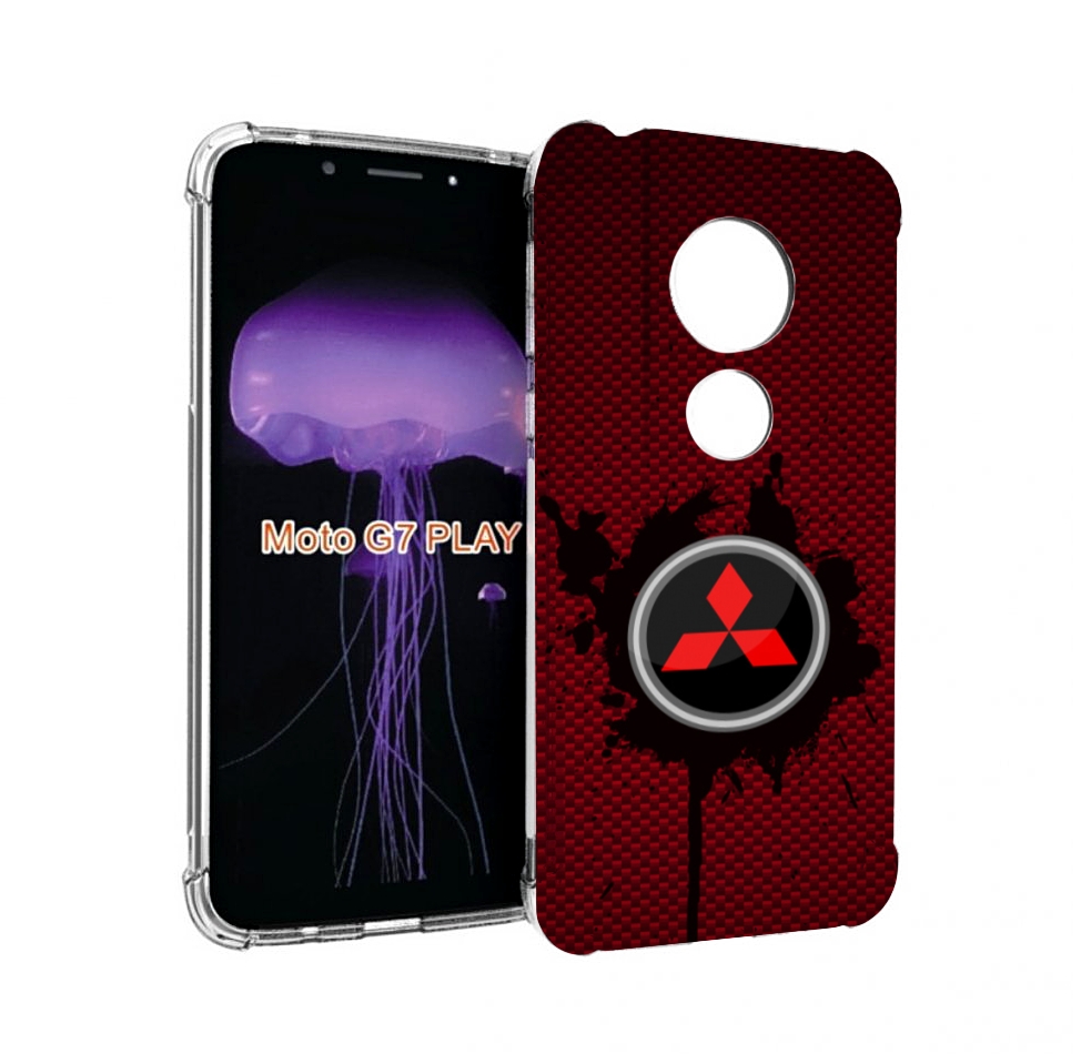 

Чехол MyPads mitsubishi 2 для Motorola Moto G7 Play, Прозрачный, Tocco
