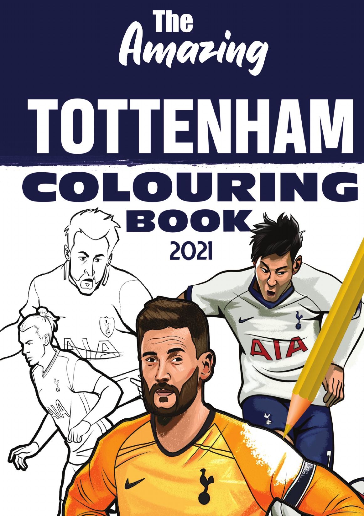 

The Amazing Tottenham Colouring Book 2021