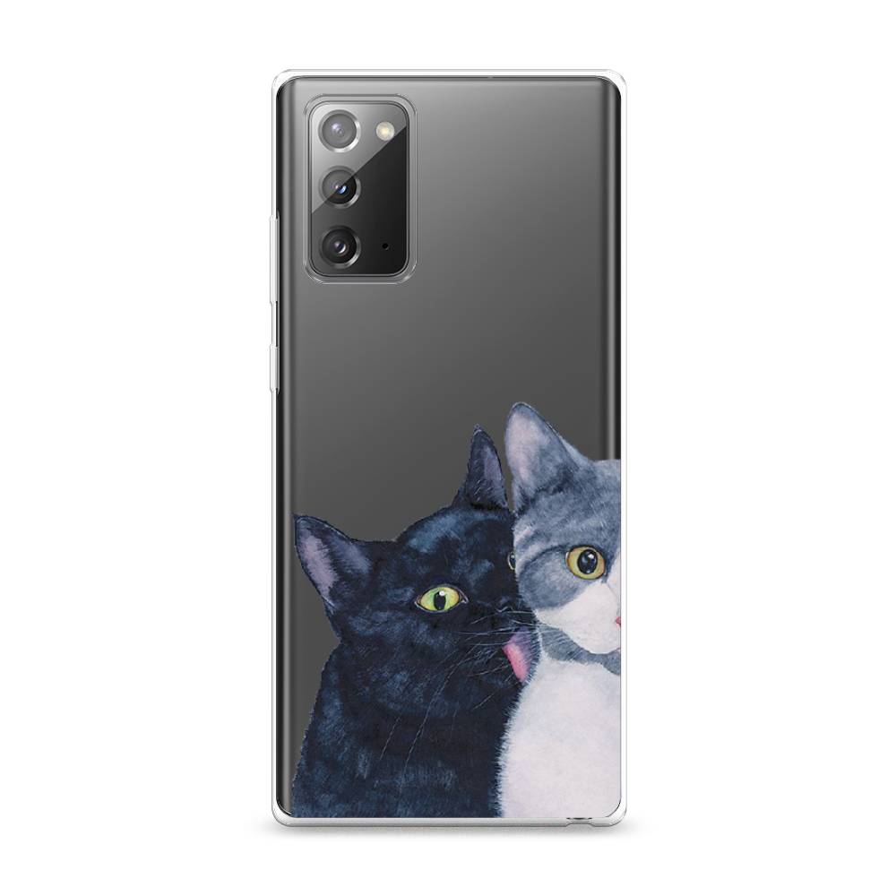 

Чехол Awog на Samsung Galaxy Note 20 / Самсунг Note 20 "Кошачья любовь", Разноцветный, 2100950-1