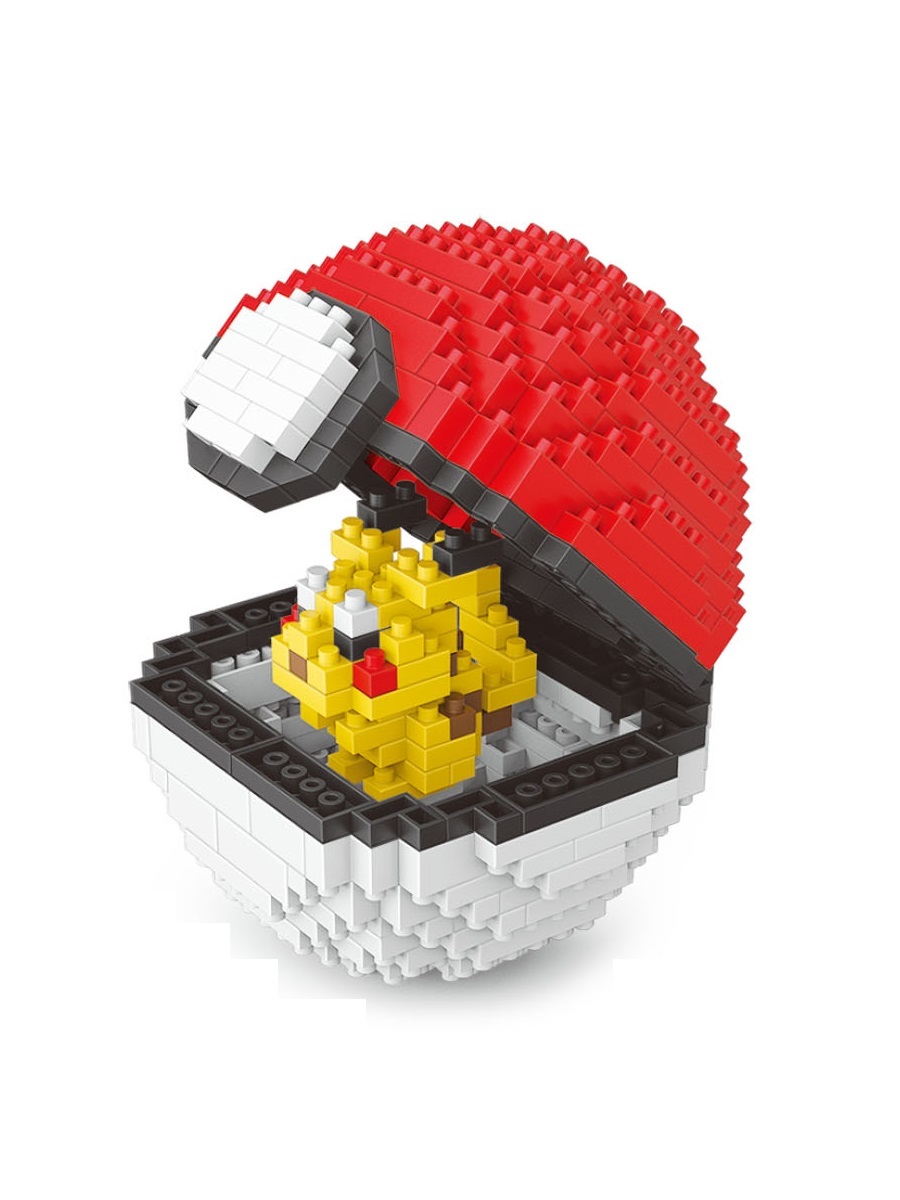 фото Конструктор wisehawk pikachu pokemon ball series, 397 деталей, no. 2532, 110517