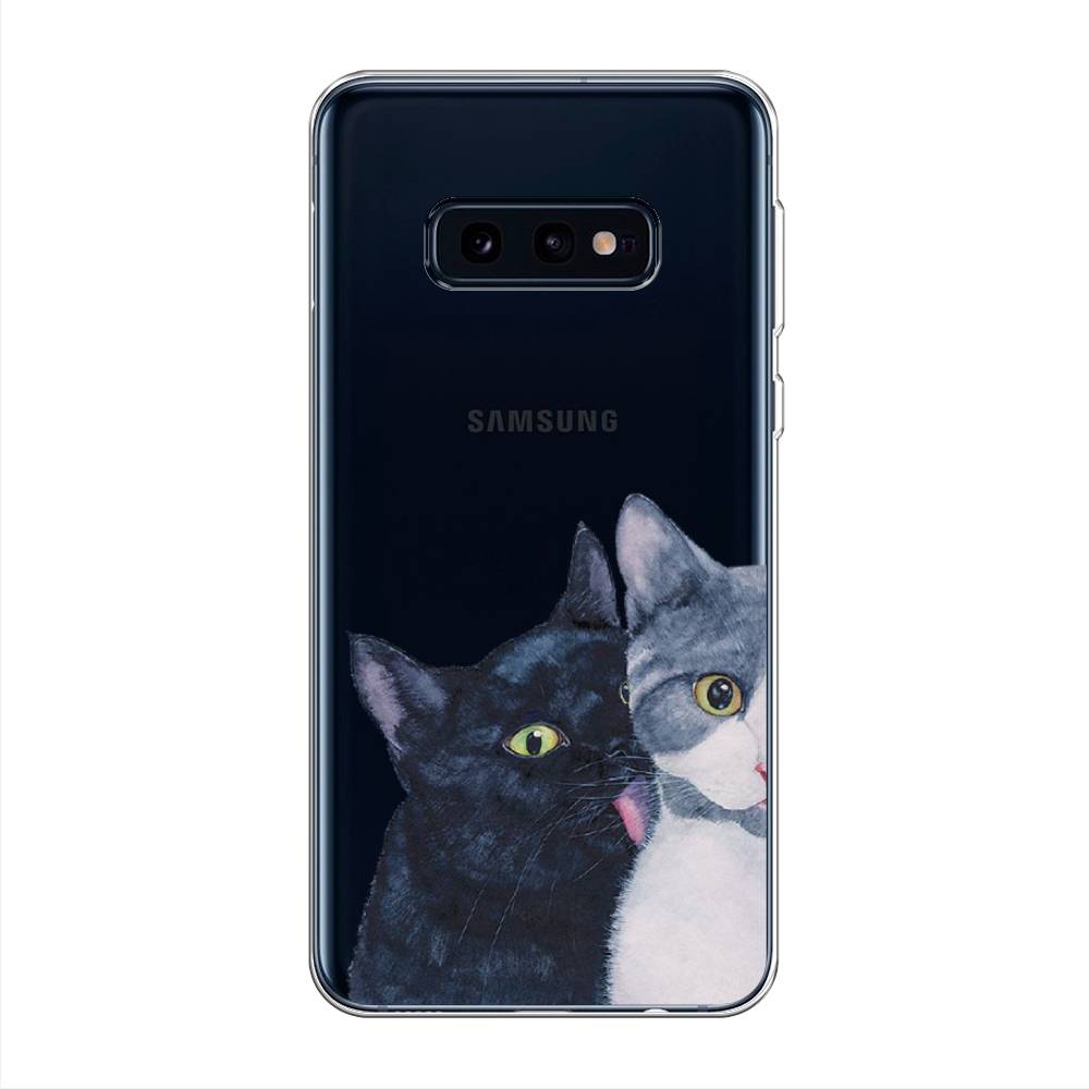 

Чехол Awog на Samsung Galaxy S10E "Кошачья любовь", Разноцветный, 27250-1