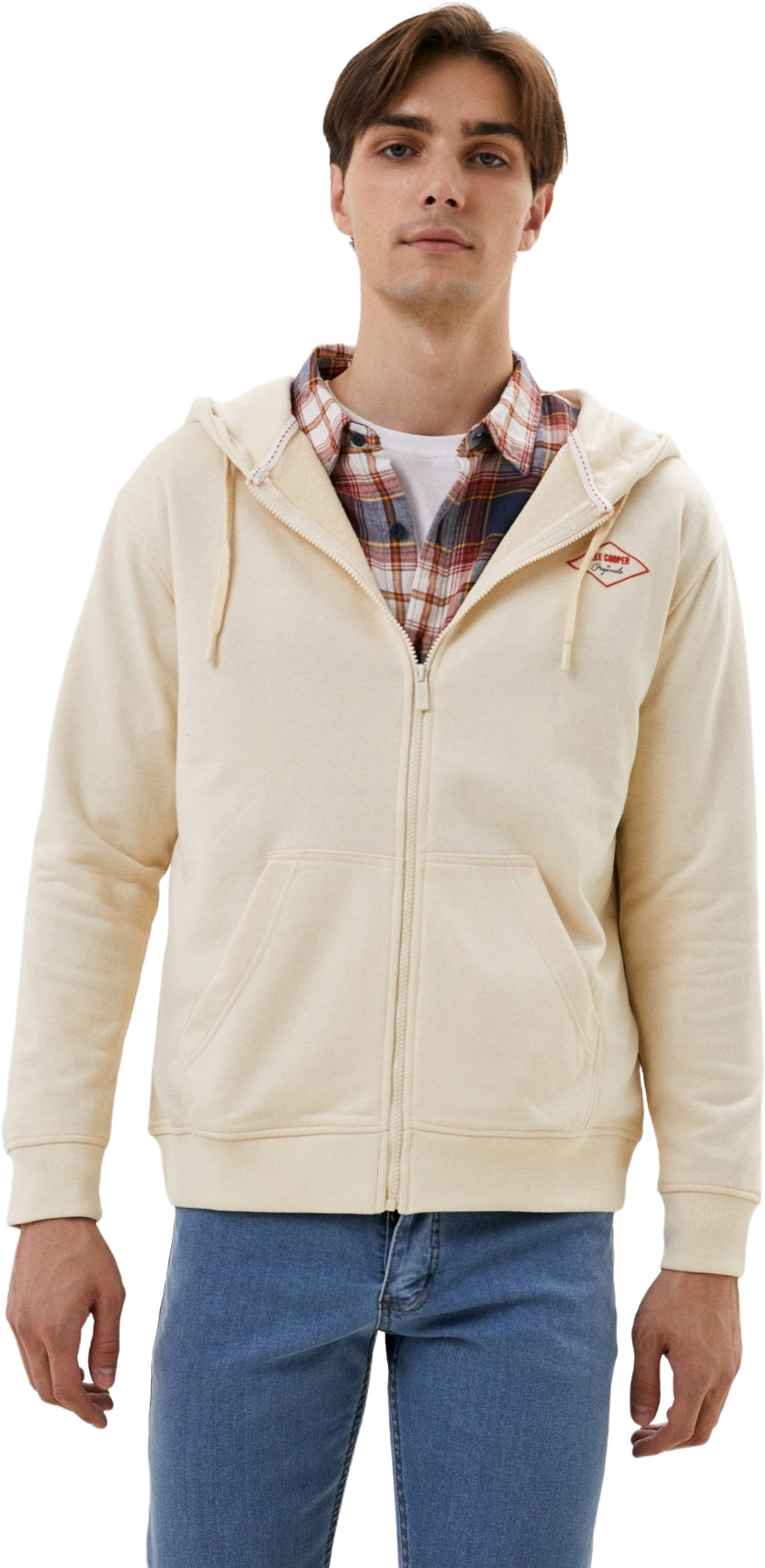

Толстовка мужская Lee cooper SH-4750-S желтая 2XL, SH-4750-S
