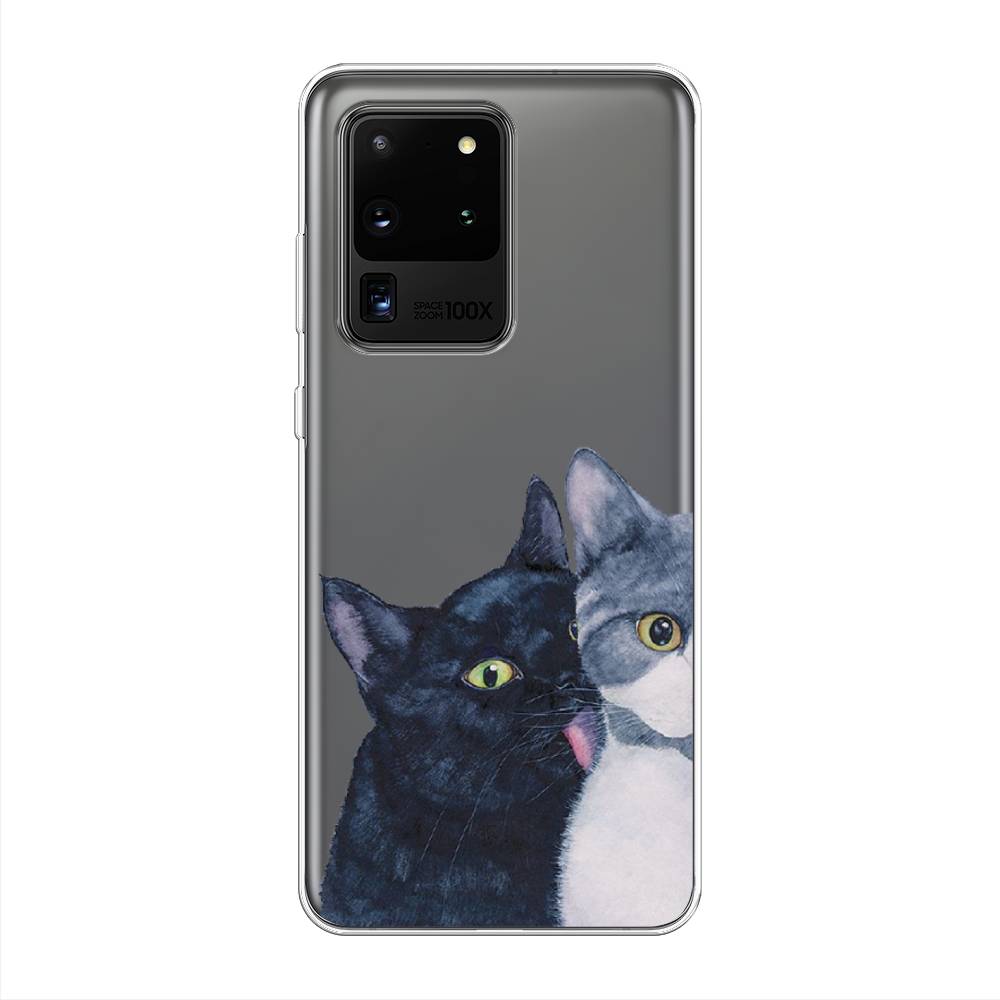 

Чехол Awog на Samsung Galaxy S20 Ultra "Кошачья любовь", Разноцветный, 29450-1