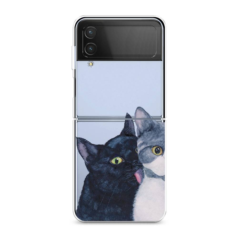 

Чехол Awog на Samsung Galaxy Z Flip 4 / Самсунг Z Flip 4 "Кошачья любовь", Разноцветный, 2106650-1