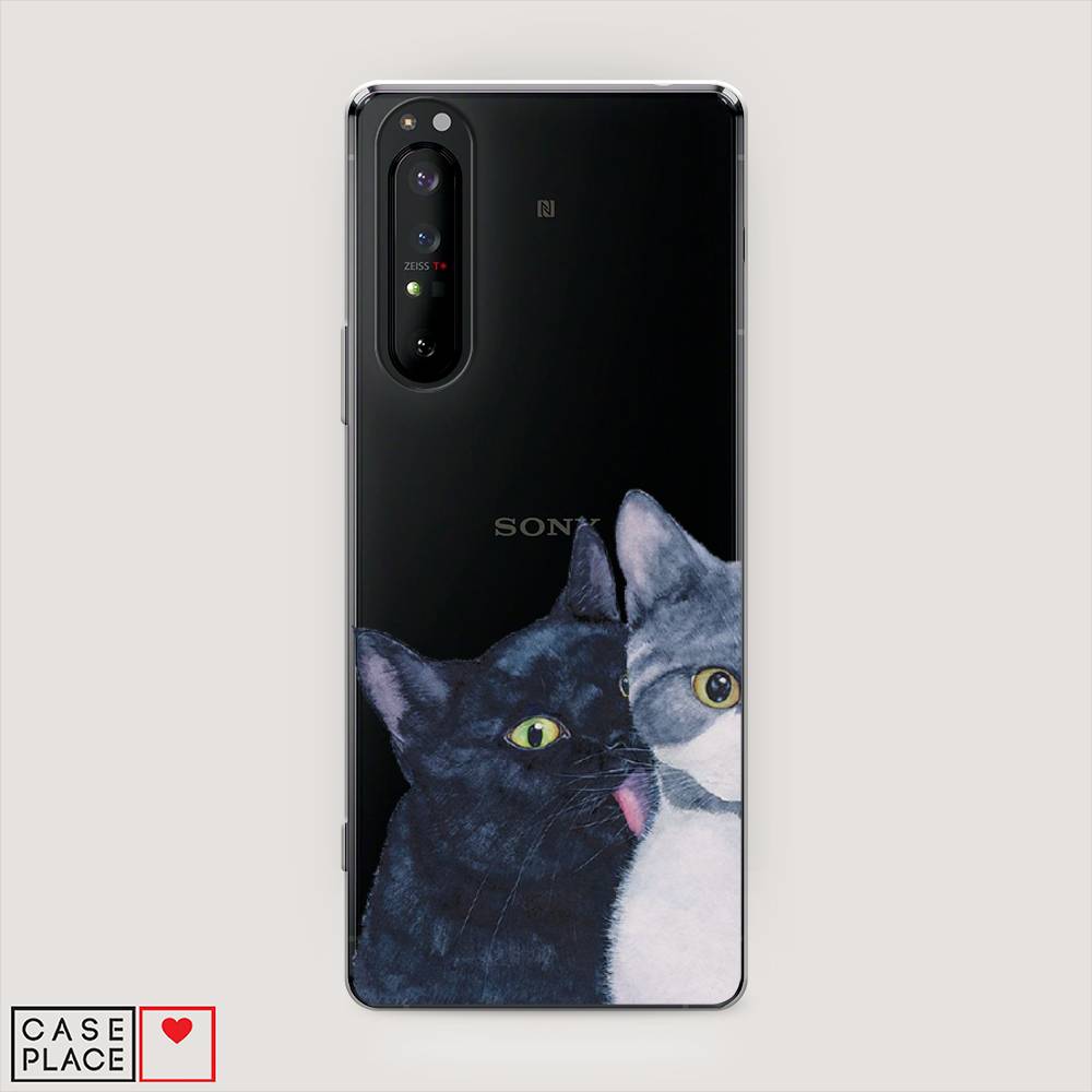 

Чехол Awog на Sony Xperia 1 II "Кошачья любовь", Разноцветный, 54550-1