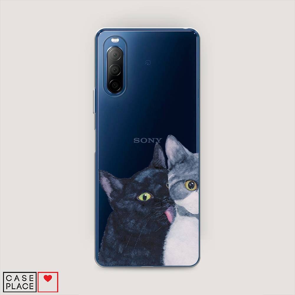 

Чехол Awog на Sony Xperia 10 II "Кошачья любовь", Разноцветный, 54650-1